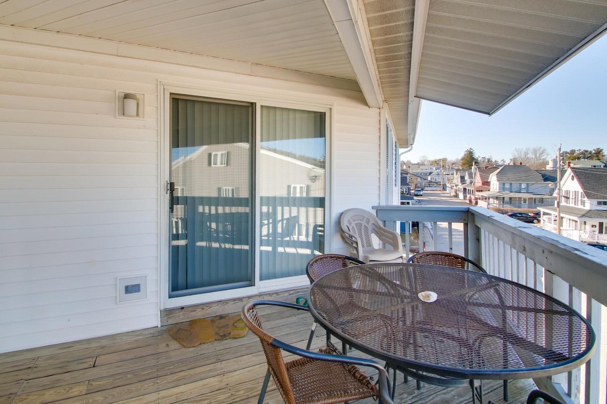 Beachfront Old Orchard Beach Condo With Balcony Eksteriør billede